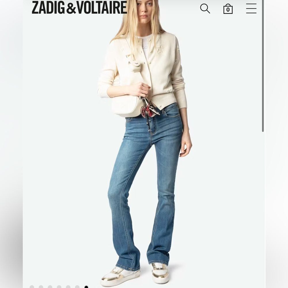 ZADIG & VOLTAIRE Low-Top Wings Sneakers New - Picture 7 of 11